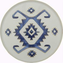 Prime Desen Düz Tabak 18CM