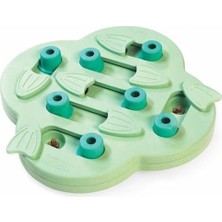 Teknollojia Outward Hound Nina Ottosson Yavru Köpek Hide N' Slide - Köpekler Için Etkileşimli Ödül Düşünme Oyuncağı - Yeşil