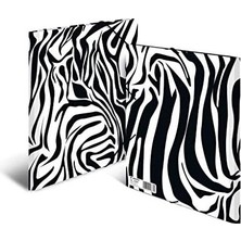 Prime Herma 19687 Dosya Dosyası Dın A4 Hayvan Baskılı Zebra 3'lü Set, Sağlam Karton, Baskılı Iç Kapak ve Lastik Bantlı Düzenleme Dosyası Çocuklar, Erkek ve Kız Çocukları Için Evrak Dosyası