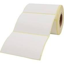 Prime Kargo Etiketi Eko Termal Etiket 100MM x 70MM Ruloda 500 Adet 40MM Çapında Direk Termal Transfer Etiketi