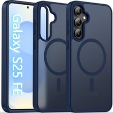 MSP - Samsung Galaxy S25 Fe Için Magsafe Ile Uyumlu Kılıf - Lacivert