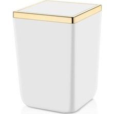 Prime Çöp Kovası 6 Lt Beyaz Altın