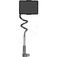 MSP Tutucu Stand 14 Inç Uyumlu, Yatak ve Masa Kenarı Telefon Tablet Standı, Ayarlanabilir Esnek Tutucu