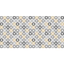Prime Yer Kaplama Zemin Kaplama Folyosu 65X130 cm Yuvarlak Desenler