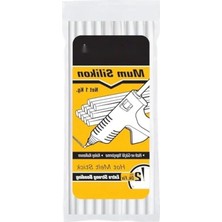 Larskas 11.2mm Çapında Kalın Silikon Mum Çubukları, 1kg Poşet