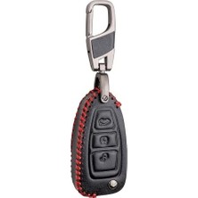 Karok Ticaret Deri Anahtar Kılıfı (Fiesta, Focus, Mondeo, C Max, Kuga, Tourneo ile Uyumlu)