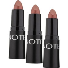 Karok Ticaret Cosmetics Mattemoist Lipstick 312 Happy Tan Mat Bitişli Ruj - Nude (3 Paketi)
