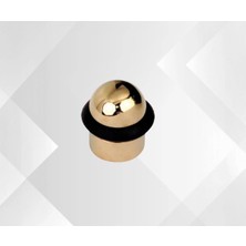 Prime Lüks Kapı Stoperi, Renk, 4cm Yükseklik, Kauçuk Tamponlu, Metal Gövde, Çarpma Önleyici Kapı Durdurucu