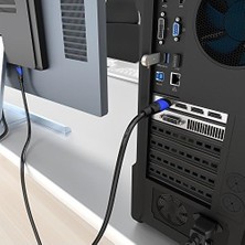 Prime – 8k Displayport Kablo – 2m – Dp Kablosu, Almanya’da Geliştirilmiştir – 0,5-10M Arasında Mevcuttur (Pc/laptop Için Display Port Monitör Kablosu, 8K/4K@60Hz, 144Hz, Dolby Audio, Siyah)