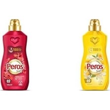 Karok Ticaret Peros Seti | 1440 ml Çiçeği & Sandal Ağacı X1 + Yumuşatıcı Yasemin Saflığı 1440 ml X1