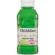 Prime Süper Yıkanabilir Parmak Boya 350ML - Yeşil
