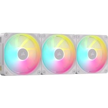 MSP Icue Lınk LX120RGB 120MM Fan, Üçlü Paket, Beyaz (CO-9051030-WW)