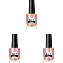 Prime City Nail Lacquer Oje (No: 18) 3lü Paket