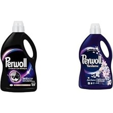 Karok Ticaret Yenileme Siyahlar Için Sıvı Deterjan 54 Yıkama 2.97 Lt ve Çiçek Cazibesi Koyu Renkler 2.75L