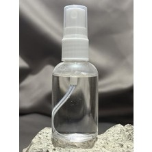 50 Adet 50 ml OM61 Sprey Başlık Dezenfektan Kolonya Parfüm Hediyelik Nikah Nişan Düğün Için Boş Plastik Şişe