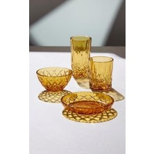 Prime Glas Sorrento Tabak 4 Adet Çap:16 cm