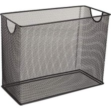 Teknollojia U Brands Mesh Steel Masaüstü Asma Dosya Tutucu, Mektup Boyutu, 31,5 cm x 24,2 cm x 14 Cm, Siyah - 457U00-06