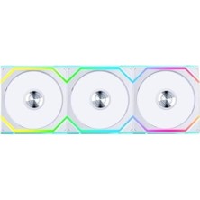 Prime Li Unı Fan Sl Wıreless 3X120MM Beyaz Kasa Fanı (G99.12SL1W3W.00)