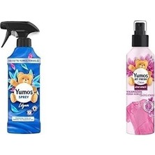 Karok Ticaret Maxzıqf Yumoş Sprey Yıkaması Zor Eşyalar Için Lilyum 450 ml ve Yumoş Jetfresh Giysi Spreyi Orkide 200 ml