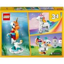 Prime Creator Sihirli Tek Boynuzlu At 31140-7 Yaş ve Üzeri Çocuklar Için Tek Boynuzlu At, Denizatı ve Tavus Kuşu Içeren Yaratıcı Oyuncak Yapım Seti (145 Parça)