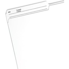 Prime Dosya Klasör,, 1/2-Cut, 2 Wendbare Tab, Gri, Kutu Başına 100 (10363)
