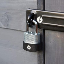 Prime Lamine Asma Kilit 2'li Set, 5.6 cm Genişlik, 3 cm Kelepçe, Aynı Anahtarlı