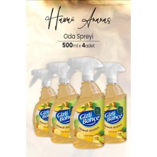 Prime Yeni Nesil Oda Spreyi Hawaii Ananas 500 ml x 4 Adet