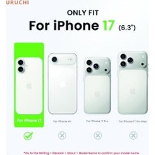 Prime 17 ile Uyumlu Silikon Kılıf - Mag-Safe Uyumlu, Yumuşak Dokulu, Darbe Emici, Mikro Fiber Kaplama, Premium Koruma, Parmak Izi Tutmaz, Şık ve Hafif Tasarım, Siyah