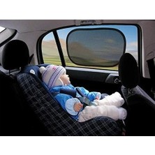 Prime Baby AGU-015 Statik Araç Güneşliği (Siyah, 2'li)