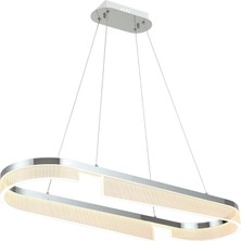 Prime Dorada Ledli Krom Masa Üstü Avize 60W 3000K