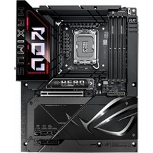 Prime Rog Maxımus Z890 Hero Btf Intel Z890 LGA1851 Ddr5 9200 HDMI 2xusb4 6x M2 Usb3.2 Wifi 7 + Bt Aura Rgb 5gbit + 2.5gbit Lan Atx 22+1+2+2 Güç Aşamaları, Thunderbolt 4, Gizli Bağlantı Tasarımı