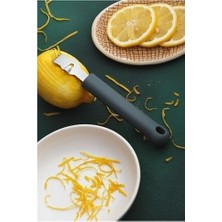 Prime Gastro Pmg Kanallı Limon Kabuğu Soyacağı Gri Tek Ebat