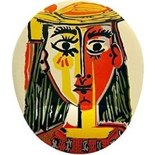 Prime Picasso Şapkalı Kız Bilek Destekli Mouse Pad