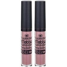 Prime Lipgloss Mat Dudak Parlatıcısı (No: 12) (2 Paketi)