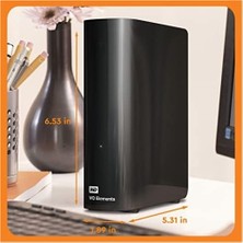 Prime Wd Masaüstü Bellek 22 Tb (Masaüstü Bellek USB 3.0 Uyumlu, Fotoğraf, Müzik, Video ve Diğer Tüm Dosyalar Için Ek Bellek, Darbeye Dayanıklı), Mekanik Sabit Disk, Siyah