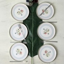 Prime Rose Pasta Tabağı 22 cm 6 Adet 22911