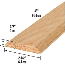 Nacario Md Building Products Premium Doğal Parke Eşiği, 2-1/2-By-36 Inç - Yapı Ürünleri 11908