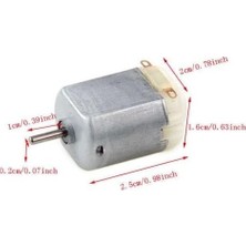 Prime 3V-6V Oyuncak Dc Motor ve Pervane