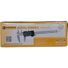 Prime 150 mm Dijital Çelik Kumpas Özel Kutulu Hassas Manuel Ölçü Aleti