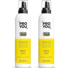 Prime Professional Medium Hold Mousse 400ML (2 Paketi)