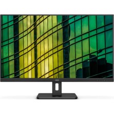 31.5 Aoc U32E2N 4ms 60MHZ 2xhdmı 1xdp 4K UHD 3840X2160 Hoparlör Çerçevesiz Vesa Siyah