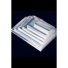 Prime Şeffaf Bantlı (30X45 Cm) Parlak Jelatin Poşet (50 Adet) - Şeffaf Hediye Poşeti