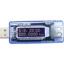 Prime Keweısı USB Akım ve Voltaj Ölçer V20