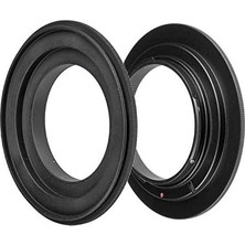 Prime Ayex E Mount ve Nex ile Uyumlu 55MM Ters Objektif Adaptörü