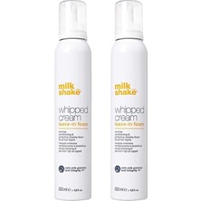 Prime Milk_shake Nemlendirici ve Koruyucu Saç Köpüğü - Conditioning Whipped Cream 200 ml x 2 2840095040001