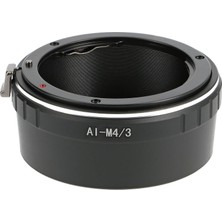 Prime Aı-M4/3 Lens Adaptörü, ve Micro 4/3 De ile Uyumlu Lens Kullanım Adaptörü