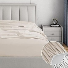 Prime Soley | Puella |%100 Pamuk Lastikli Bebek Çarşaf | 70 x 140 Ekru