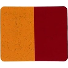 Prime Kırmızı Sarı Kum Desen Tip Kaymaz Taban Optik Bilgisayar Notebook Mouse Ped Sarı Kırmızı Mouse Pad