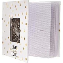 Prime Albums EV-246/L Live Laugh 200 Pkt 4x6 Album Fotoalbum Papier