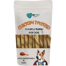 Prime Tavuk Sargılı Köpek Ödül Maması, Köpek Ödül Kemiği, Chicken Twisted, 10 Sticks